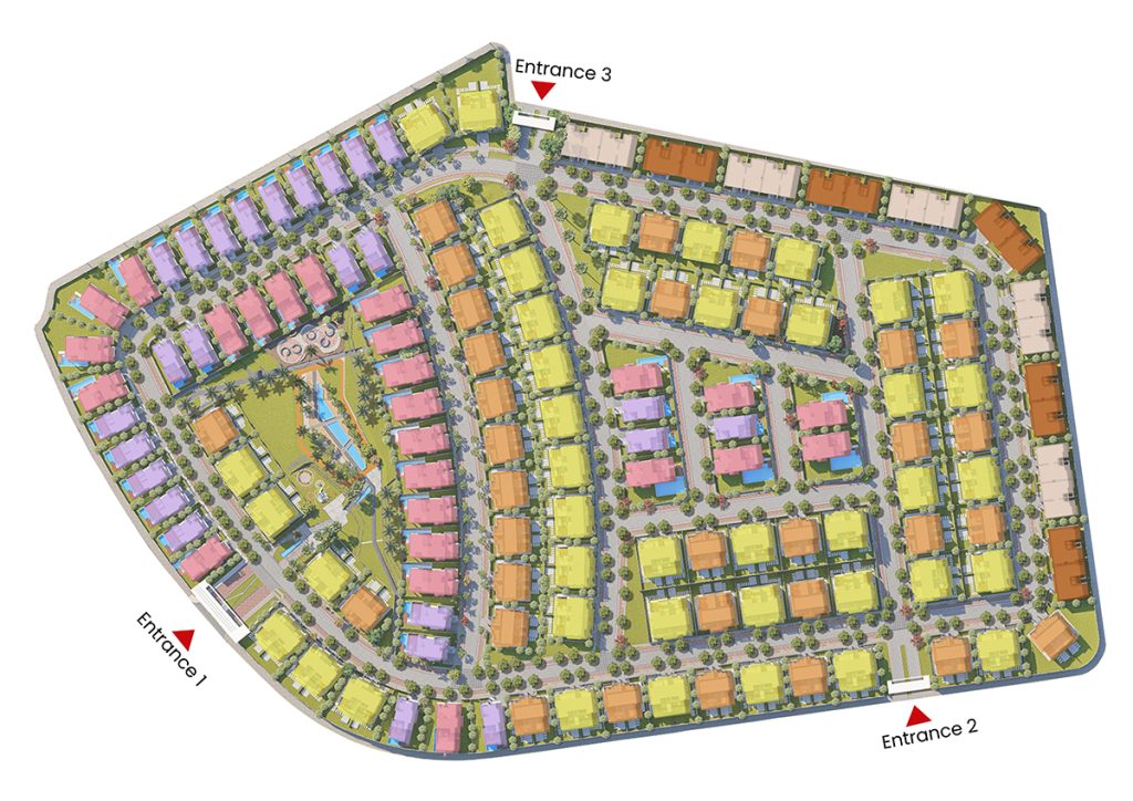 المخطط الرئيسى لجزين